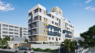 apartment em Rua Brigadeiro Arthur Carlos Peralta, Bom Jesus - São José dos Pinhais - PR
