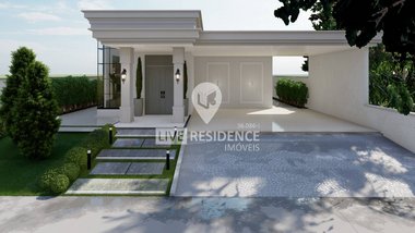 house em Alameda Nantes, Condominio Ville de France - Itatiba - SP