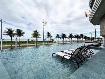 apartment em Avenida Presidente Kennedy, Guilhermina - Praia Grande - SP