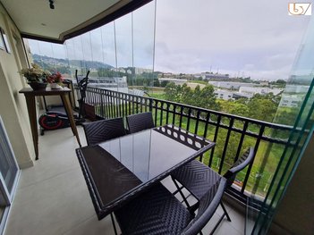 apartment em Avenida Marcos Penteado de Ulhôa Rodrigues, Tamboré - Santana de Parnaíba - SP