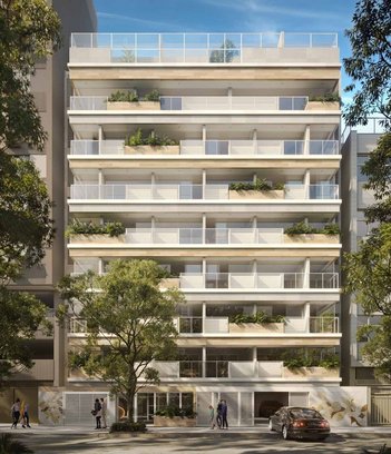 apartment em Rua Gomes Carneiro, Ipanema - Rio de Janeiro - RJ