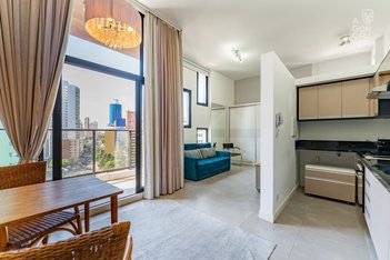 apartment em Rua Coronel Menna Barreto Monclaro, Centro - Curitiba - PR