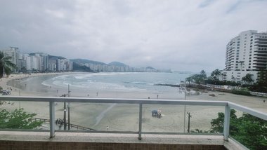 apartment em Avenida General Monteiro de Barros, Vila Luis Antônio - Guarujá - SP