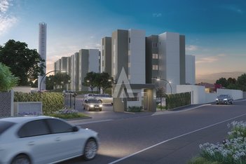 apartment em Rua Campo Mourão, Boehmerwald - Joinville - SC