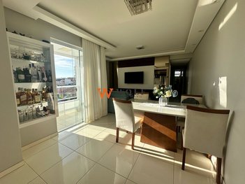 apartment em Rua Dona Lídia, Serraria - São José - SC