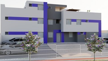 apartment em Rua Miquelina Dias Menezes, Parque Xangri-Lá - Contagem - MG