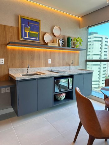 apartment em Rua Visconde de Jequitinhonha, Boa Viagem - Recife - PE