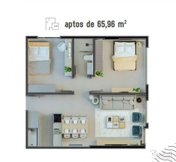 apartment em Rua Professor Simão José Hess, Trindade - Florianópolis - SC