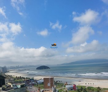 apartment em Rua Coronel Pinto Novaes, Itararé - São Vicente - SP