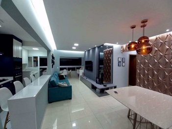 apartment em Rua Jaú, Boqueirão - Praia Grande - SP