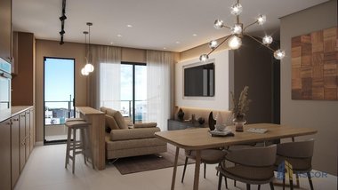 apartment em Avenida dos Jerivás, Cachoeira do Bom Jesus - Florianópolis - SC