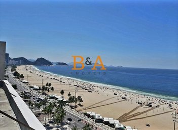 apartment em Avenida Atlântica, Copacabana - Rio de Janeiro - RJ