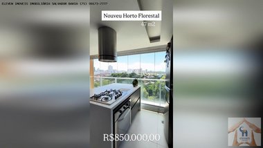 apartment em Avenida Santa Luzia, Horto Florestal - Salvador - BA