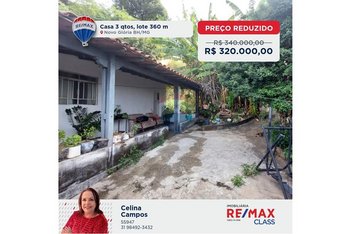 house em Rua Caitité, Novo Glória - Belo Horizonte - MG