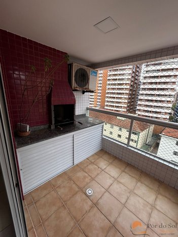 apartment em Rua Joaquim Teixeira de Carvalho, Canto do Forte - Praia Grande - SP