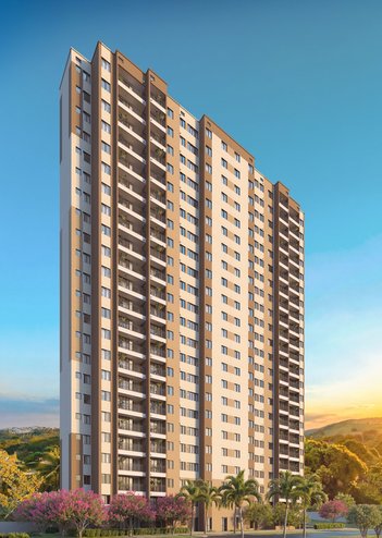 apartment em Rua Elídio Madeira, da Luz - Nova Iguaçu - RJ