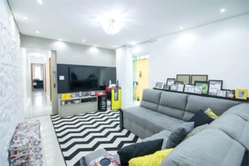 apartment em Rua Itália, Jardim Santo Antônio - Santo André - SP