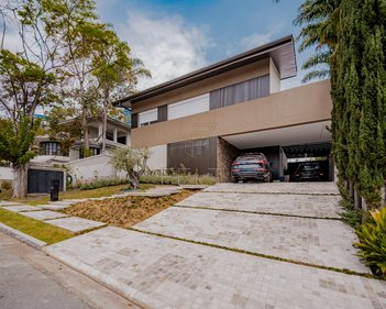 house em Alameda Portugal, Alphaville Residencial Zero - Barueri - SP