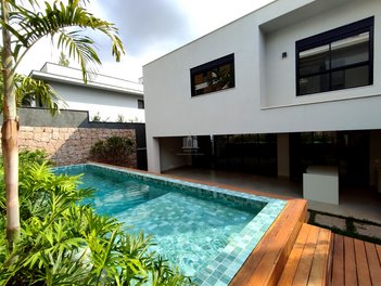 house em Rua das Palmas, Alphaville Dom Pedro - Campinas - SP