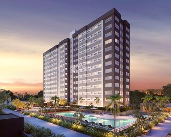 apartment em Avenida Doutor Sezefredo Azambuja Vieira, Marechal Rondon - Canoas - RS