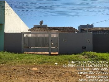house em Rua Livino Godoy, Jardim São Lourenço - Campo Grande - MS