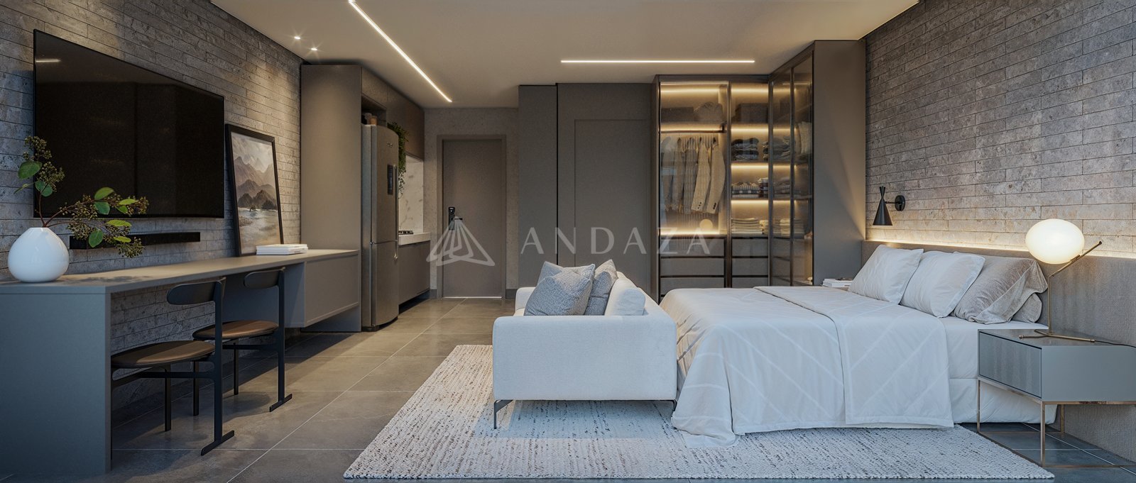Studio - sugestão de decoração