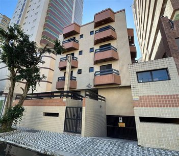 apartment em Rua Doutor Gervásio Bonavides, Caiçara - Praia Grande - SP