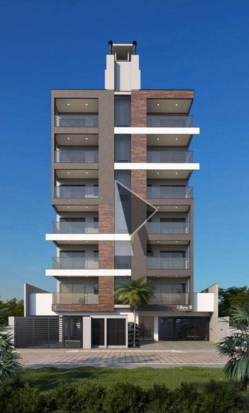 apartment em Rua Carlos Boos, Gravatá - Navegantes - SC