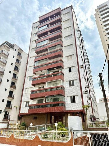 apartment em Rua Pedro Álvarez Cabral, Aviação - Praia Grande - SP