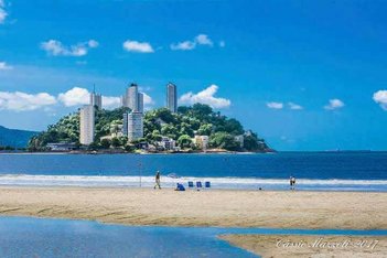 apartment em Alameda Ari Barroso, Ilha Porchat - São Vicente - SP