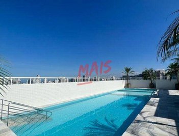 apartment em Rua Paraguassú, Boqueirão - Santos - SP