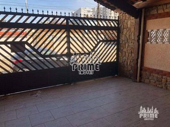 house em Rua Carlos Gomes, Ocian - Praia Grande - SP