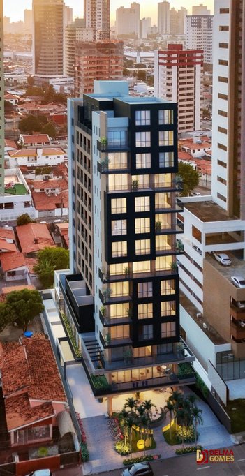 apartment em Rua Antônio Rabelo Júnior, Miramar - João Pessoa - PB