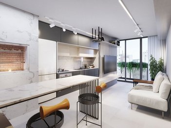 apartment em Rua da República, Cidade Baixa - Porto Alegre - RS