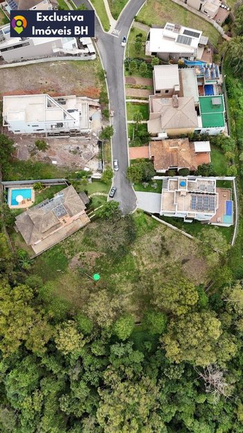 land_lot em Rua das Papoulas, Alphaville - Lagoa dos Ingleses - Nova Lima - MG