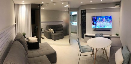 apartment em Alameda dos Nhambiquaras, Indianópolis - São Paulo - SP