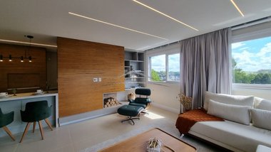 apartment em Rua Ermelinda Barbacovi, Bavária - Gramado - RS