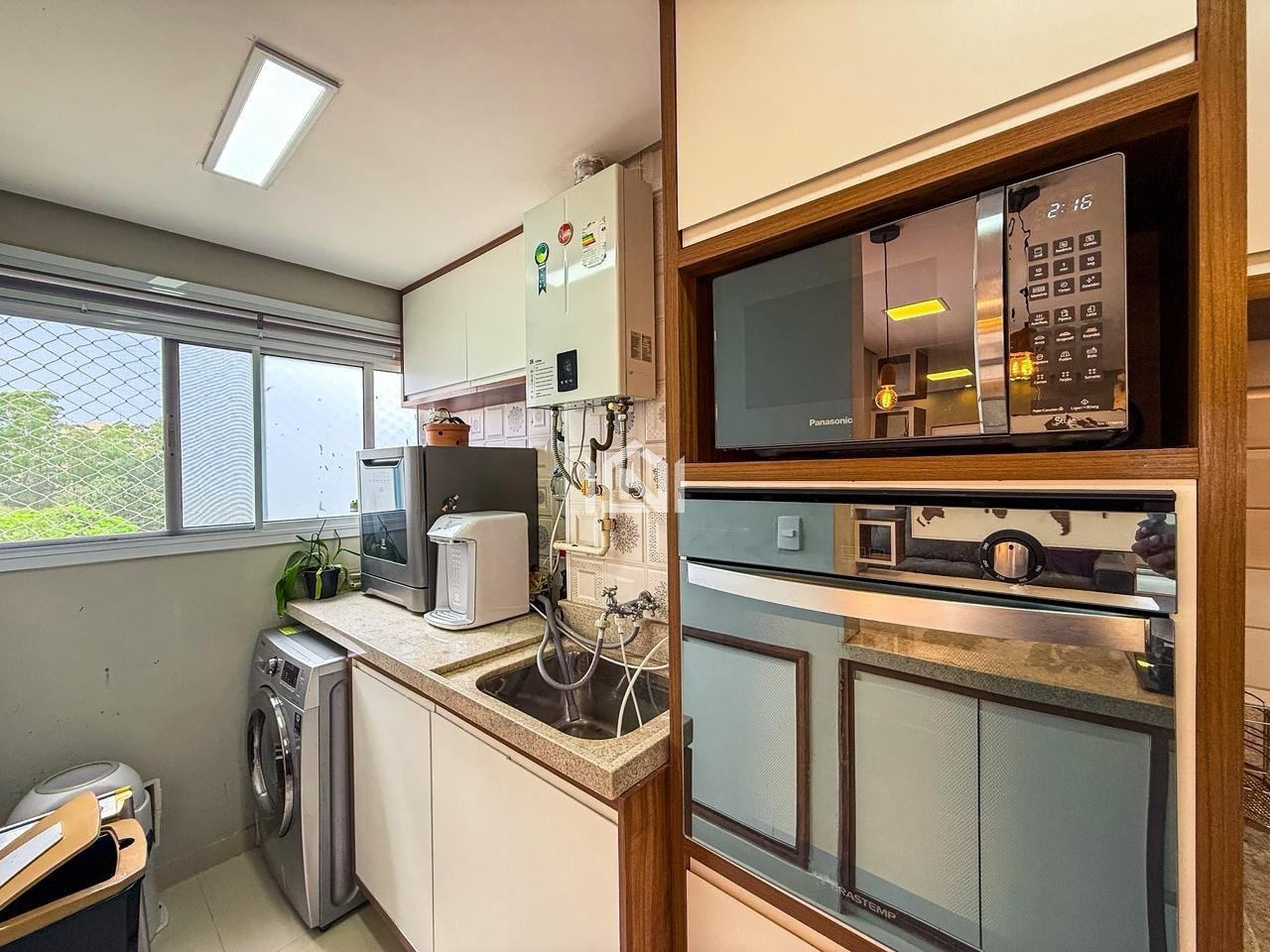 apartamento a venda no condominio harmonia ilumini - lavanderia