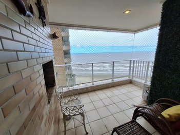 apartment em Avenida Presidente Castelo Branco, Mirim - Praia Grande - SP
