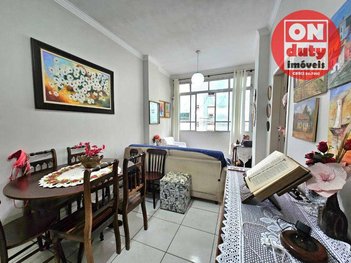 apartment em Rua Amador Bueno da Ribeira, Centro - São Vicente - SP