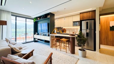 apartment em Avenida Salvador Allende, Barra da Tijuca - Rio de Janeiro - RJ