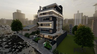 apartment em Rua Alferes Ângelo Sampaio, Água Verde - Curitiba - PR