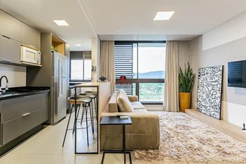 apartment em Rua das Castanhetas, Jurerê Internacional - Florianópolis - SC