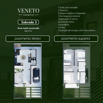 house em Roma, Pagani - Palhoça - SC