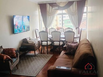 apartment em Rua Frei Gaspar, Centro - São Vicente - SP