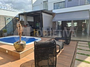 house em Rua Professora Maria Terezinha da Cunha, Loteamento Portal do Vale II - Uberlândia - MG