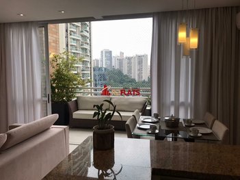 apartment em Rua Flórida, Cidade Monções - São Paulo - SP