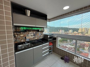 apartment em Rua Xixova, Canto do Forte - Praia Grande - SP