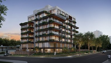 apartment em Rua Clóvis Beviláqua, Cabral - Curitiba - PR