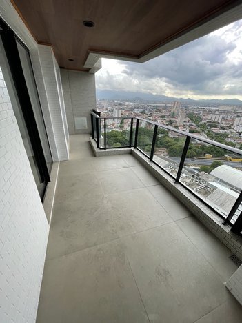 apartment em Rua Lobo Vianna, Boqueirão - Santos - SP